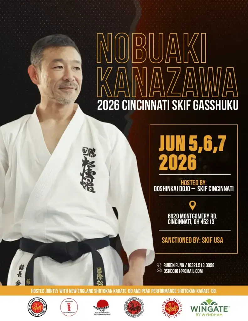 Poster for 2026 SKIF Cincinnati Gasshuku